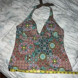 Athlete Paisley Tankini size Medium